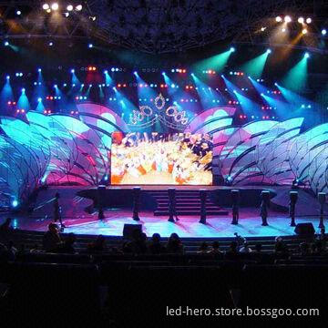 Beautiful LED Mesh Display, Fashion Design, Easy to Transport, Install and Move, Lightweight
